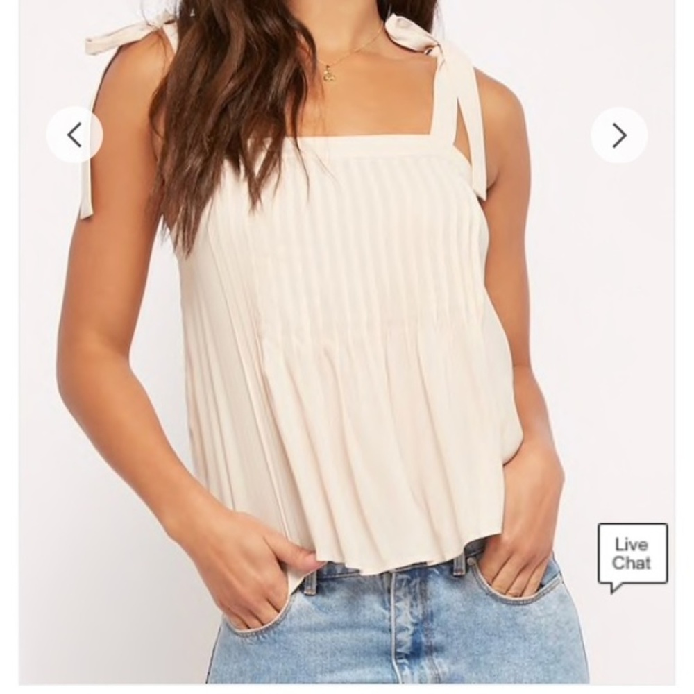 Flowy Pintucked Top